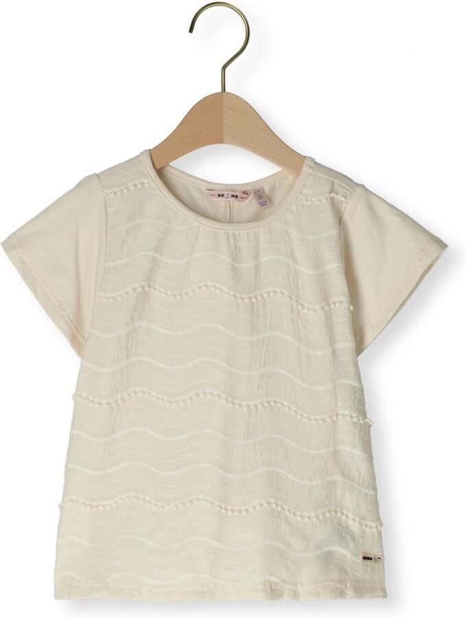 NONO Meisjes Blouses Tobi Blouse Gebroken Wit
