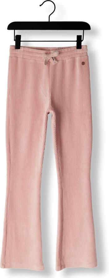 NONO Meisjes Broeken Sady Velvet Flared Pants Lichtroze - Foto 2