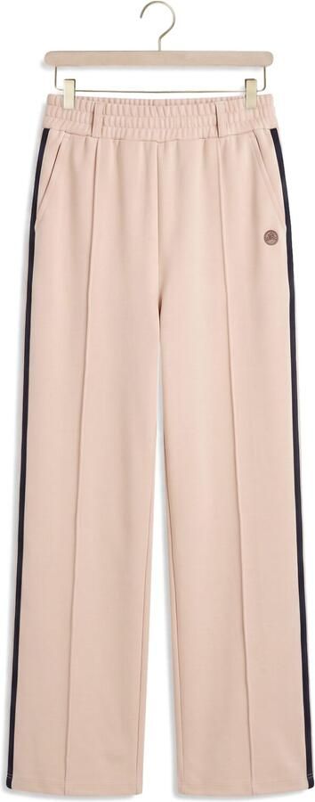 NONO Meisjes Broeken Sayla Wide Leg Interlock Pants Beige