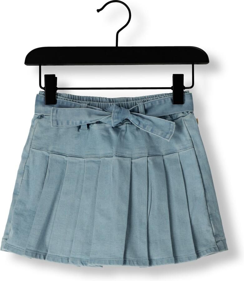 NONO Meisjes Broeken Sella Denim Skort Lichtblauw - Foto 2