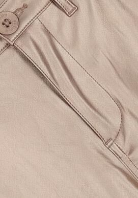 NONO Meisjes Broeken Simoa Fake Leather Pants Beige - Foto 3