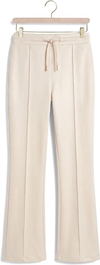 NONO Meisjes Broeken Soy Flared Coated Pants Zand - Foto 6