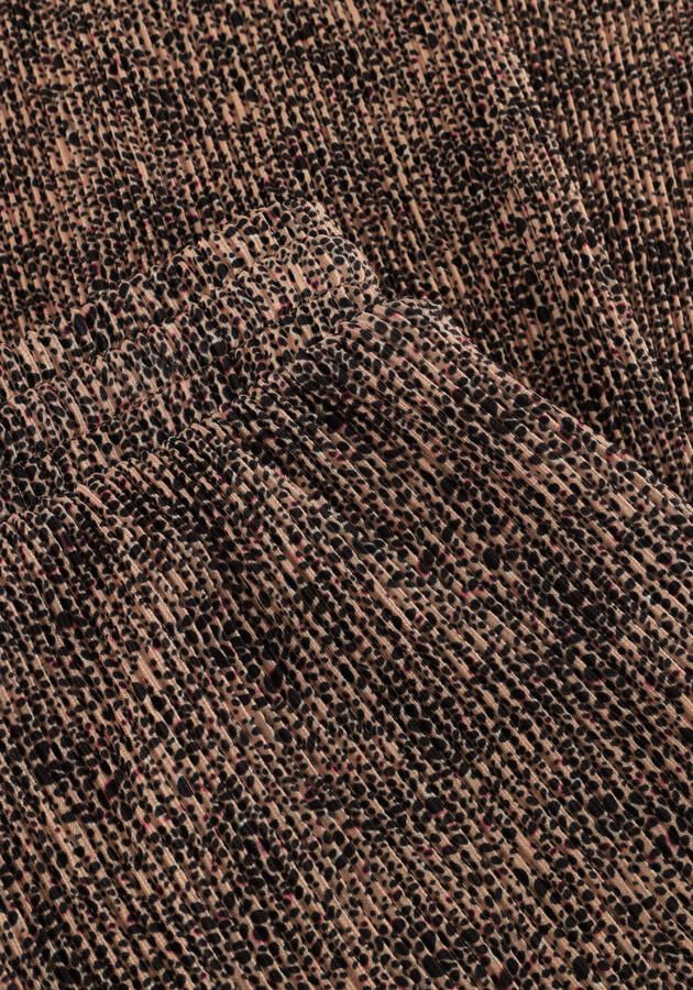 NONO Meisjes Broeken Sun Aop Leopard Palazzo Bruin