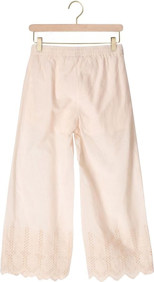 NONO Meisjes Broeken Sunet Pants With Embroidered Borders Beige - Foto 3