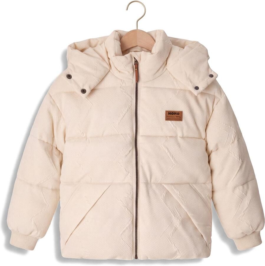 NONO Meisjes Jassen Beau Oversized Winterjacket Ecru