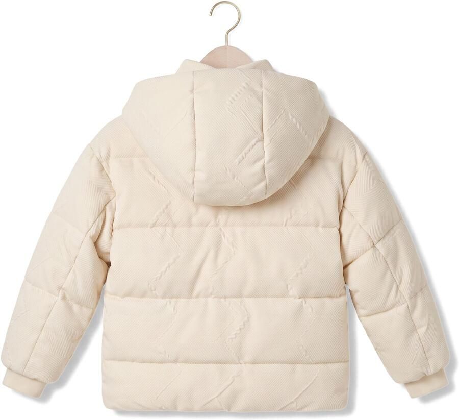 NONO Meisjes Jassen Beau Oversized Winterjacket Ecru - Foto 2