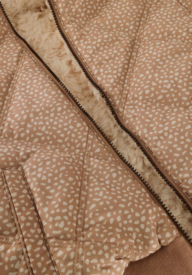 NONO Meisjes Jassen Bomby Reversible Hooded Bomber Jacket Zand - Foto 2