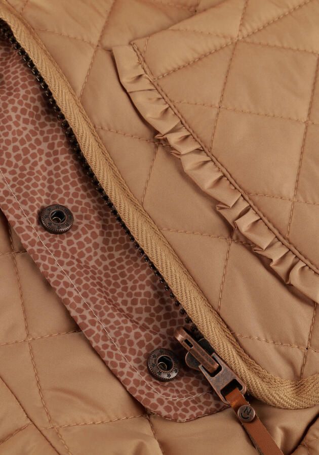 NONO Meisjes Jassen Diaz Reversible Stepped Jacket Camel