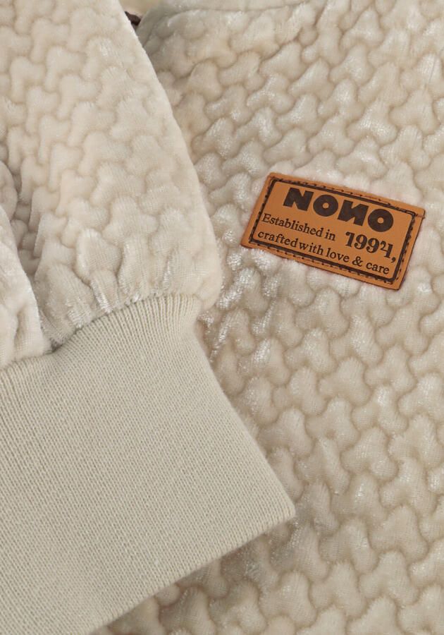 NONO Meisjes Jassen Doris Velvet Jacket Gebroken Wit - Foto 2