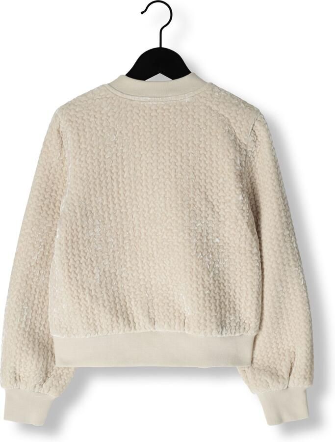 NONO Meisjes Jassen Doris Velvet Jacket Gebroken Wit