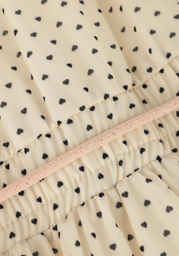 NONO Meisjes Jurken Mireal Mesh Dress Ecru