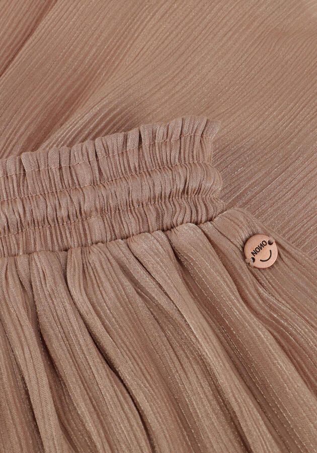 NONO Meisjes Rokken Nele Metallic Voile Skirt Taupe