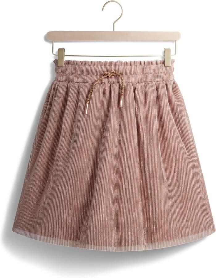 NONO Meisjes Rokken Nele Plisse Skirt Brons