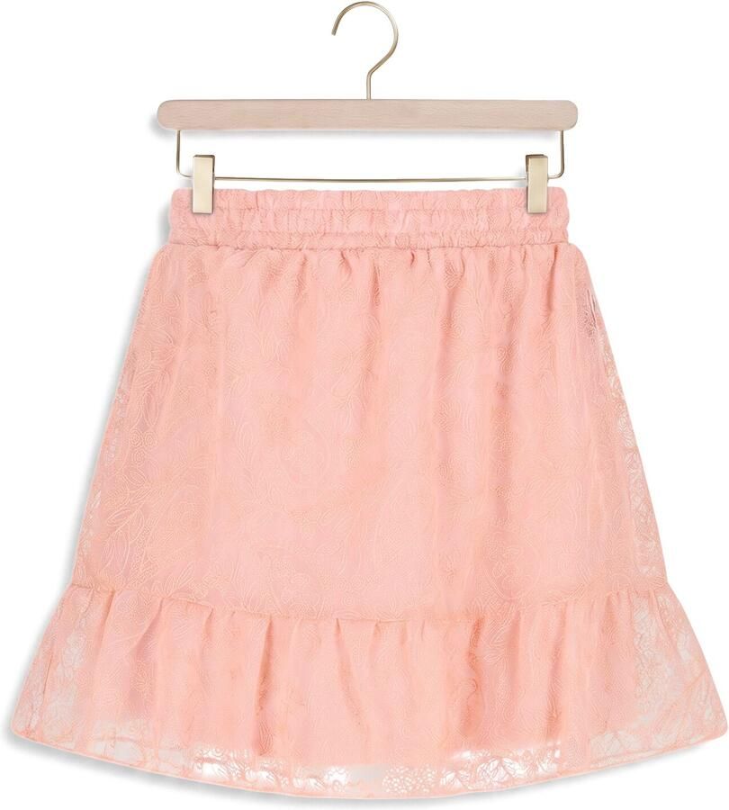 NONO Meisjes Rokken Ninay Mesh Skirt Lichtroze - Foto 2