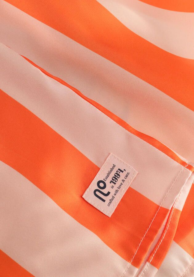NONO Meisjes Rokken Ninu Satin Blok Striped Skirt Oranje - Foto 2