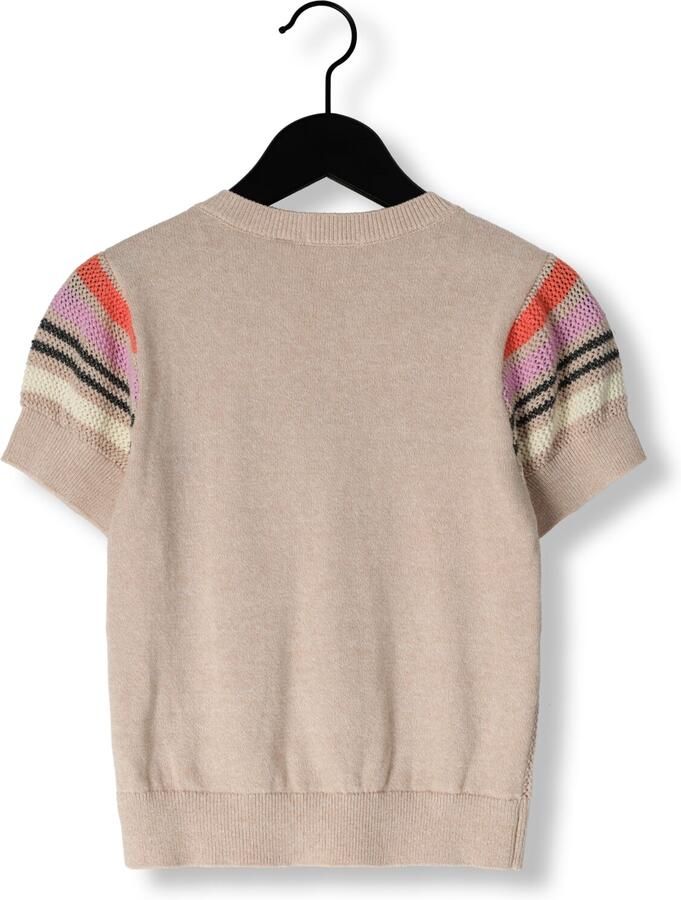 NONO Meisjes Tops & T-shirts Kae Knitted Top Zand