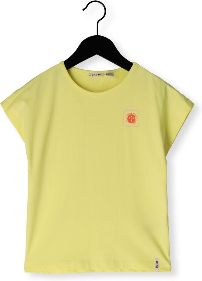 NONO Meisjes Tops & T-shirts Kate Tshirt With Big Back Print Geel