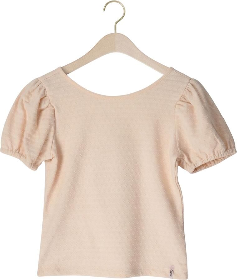 NONO Meisjes Tops & T-shirts Kiamo Dotted Jersey Top Lichtroze