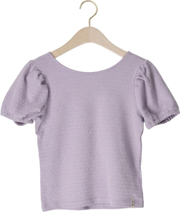 NONO Meisjes Tops & T-shirts Kiamo Dotted Jersey Top Lila
