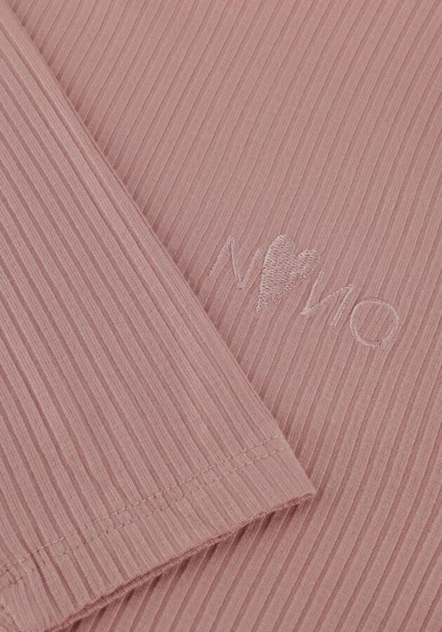 NONO Meisjes Tops & T-shirts Koss Rib Essential T-shirt Roze
