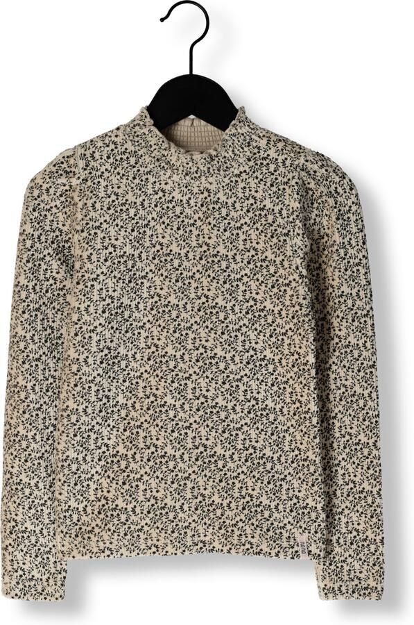 NONO Meisjes Tops & T-shirts Koss Rib T-shirt Creme - Foto 2