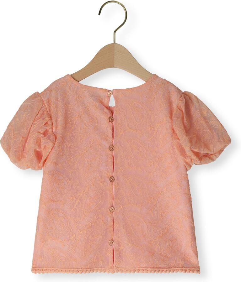 NONO Meisjes Tops & T-shirts Tessy Mesh Top Perzik - Foto 2