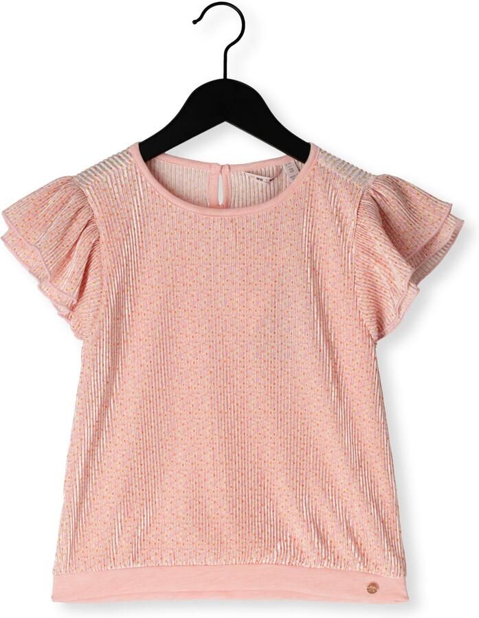 NONO Meisjes Tops & T-shirts Tilda Plissee Top Roze