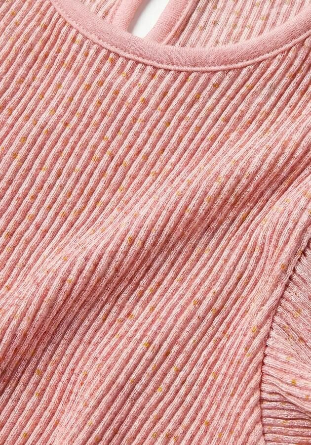 NONO Meisjes Tops & T-shirts Tilda Plissee Top Roze - Foto 3