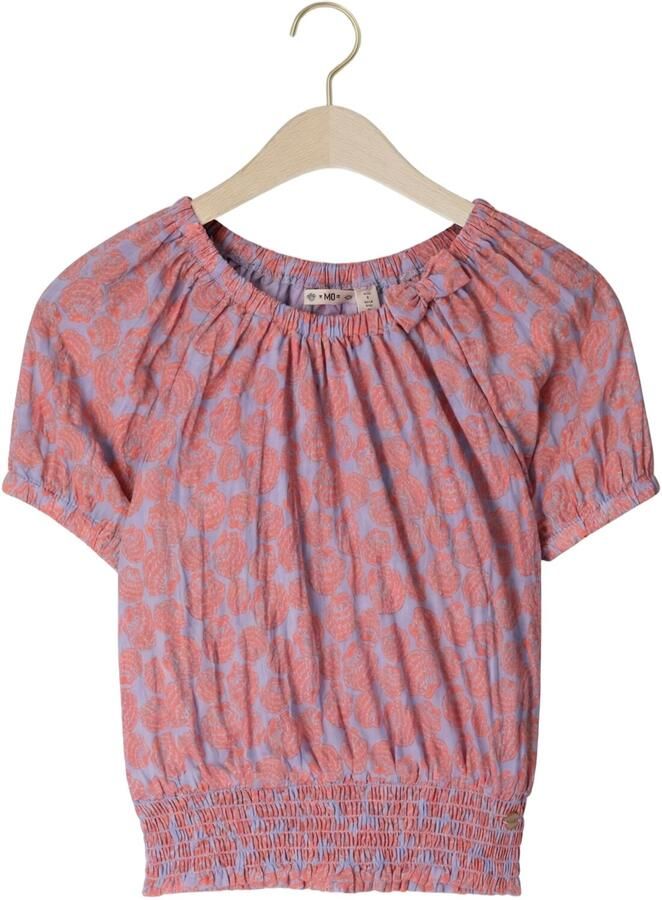 NONO Meisjes Tops & T-shirts Tomas Shells Aop Blouse Lila