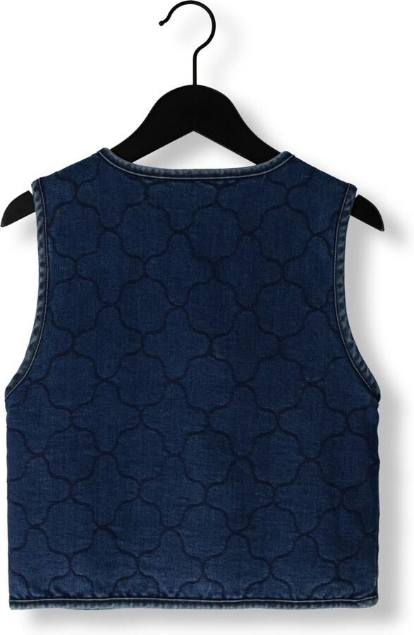 NONO Meisjes Truien & Vesten Kaby Denim Gilet Donkerblauw