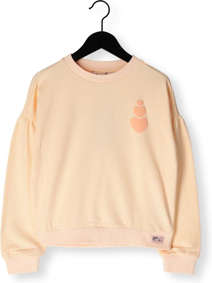 NONO Meisjes Truien & Vesten Kamis Sweater Puff Print Perzik