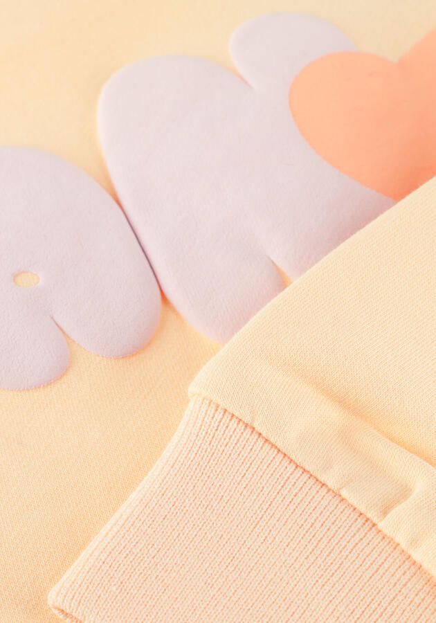 NONO Meisjes Truien & Vesten Kamis Sweater Puff Print Perzik - Foto 2