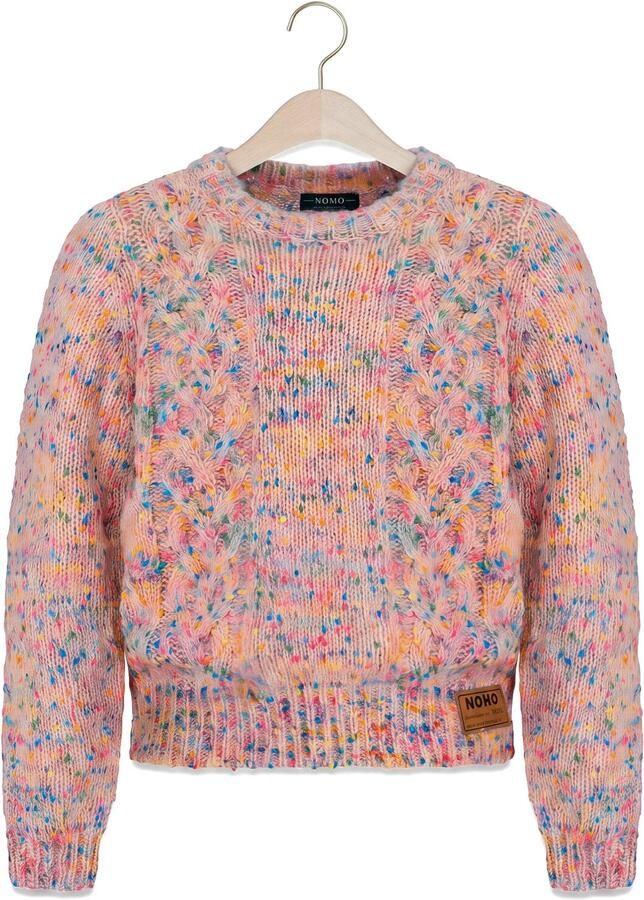 NONO Meisjes Truien & Vesten Kem Spickled Knitted Sweater Multi