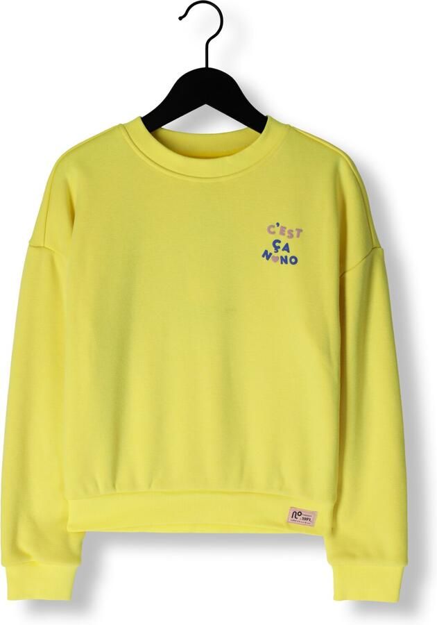 NONO Meisjes Truien & Vesten Ko Furry Sweat Geel - Foto 3