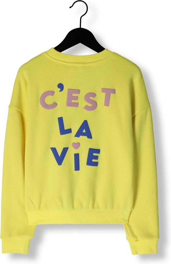 NONO Meisjes Truien & Vesten Ko Furry Sweat Geel - Foto 2