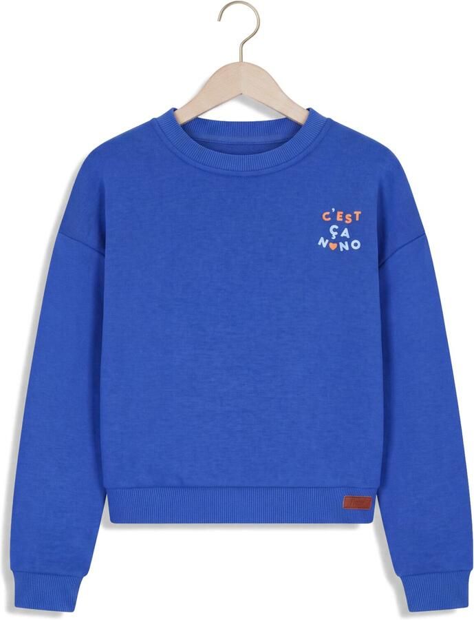 NONO Meisjes Truien & Vesten Ko Soft Furry Sweater Blauw