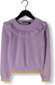 Nono Paarse Trui Ketan Girls Soft Knitted Sweater