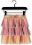 NONO Meisjes Rokken Nika Layered Plissee Short Skirt Roze - Thumbnail 1