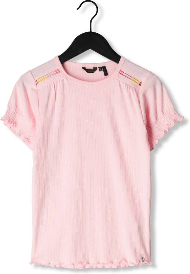NONO Meisjes Tops & T-shirts Kyran Rib Tshirt Roze