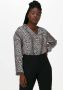 NOTES DU NORD Dames Blouses Alicia Leopard Shirt Beige - Thumbnail 1