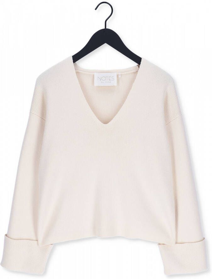 Notes Du Nord Creme Trui Cali Sweater