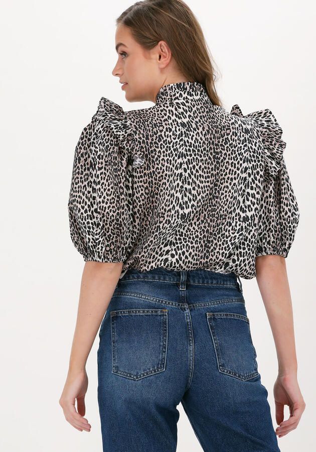 NOTES DU NORD Dames Blouses Blakely Top Bruin - Foto 2