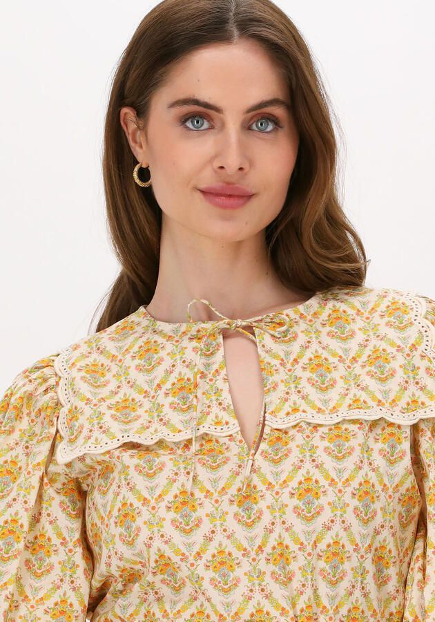 NOTES DU NORD Dames Blouses Caia Top Geel - Foto 3