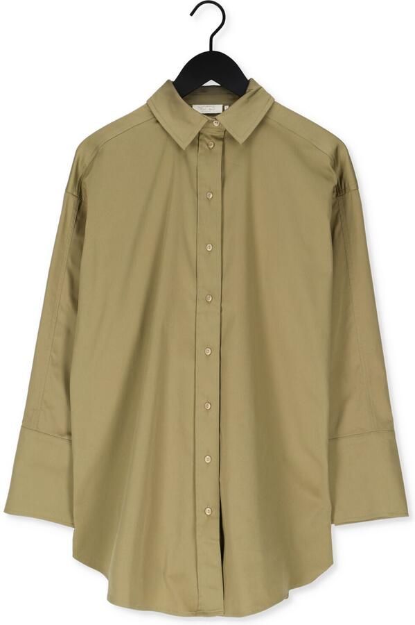 NOTES DU NORD Dames Blouses Davina Blouse Shirt Groen - Foto 4