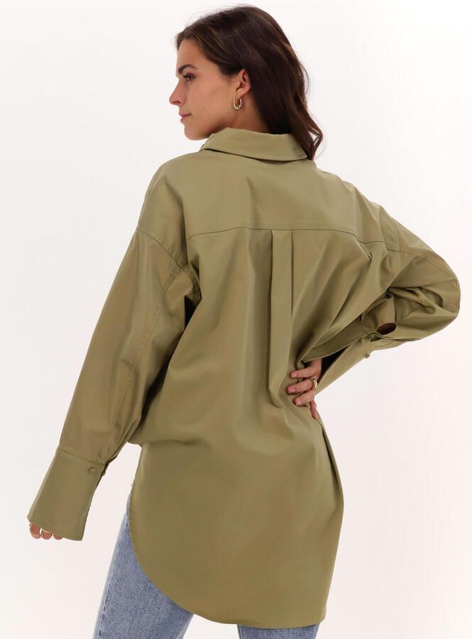 NOTES DU NORD Dames Blouses Davina Blouse Shirt Groen