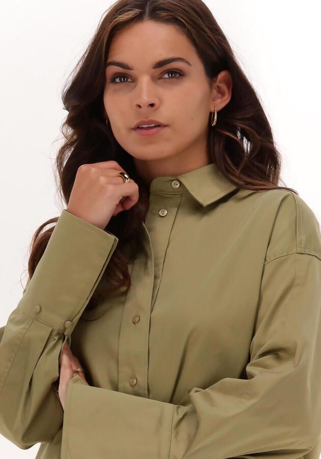 NOTES DU NORD Dames Blouses Davina Blouse Shirt Groen - Foto 2