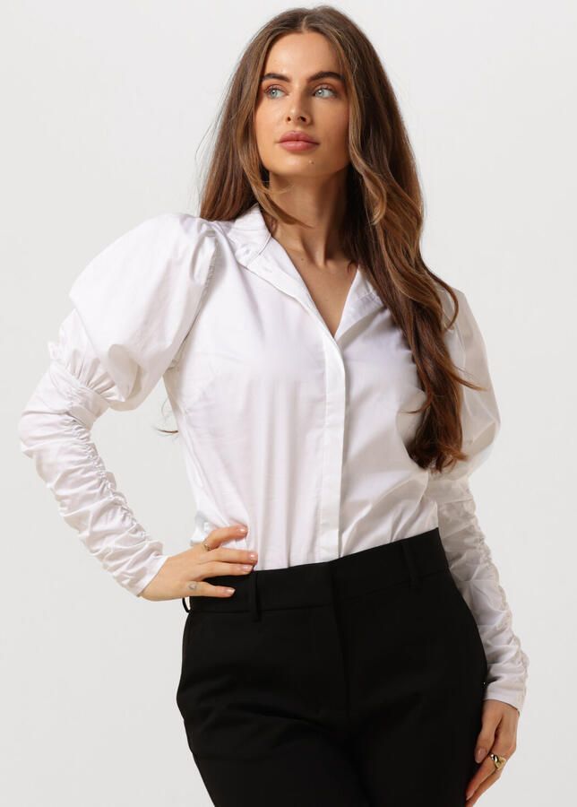 NOTES DU NORD Dames Blouses Nila Shirt Wit - Foto 4