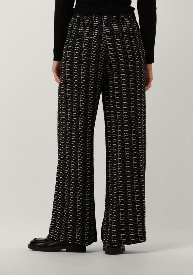 Notes Du Nord Wijde broek met tijdloze print Meerkleurig Dames