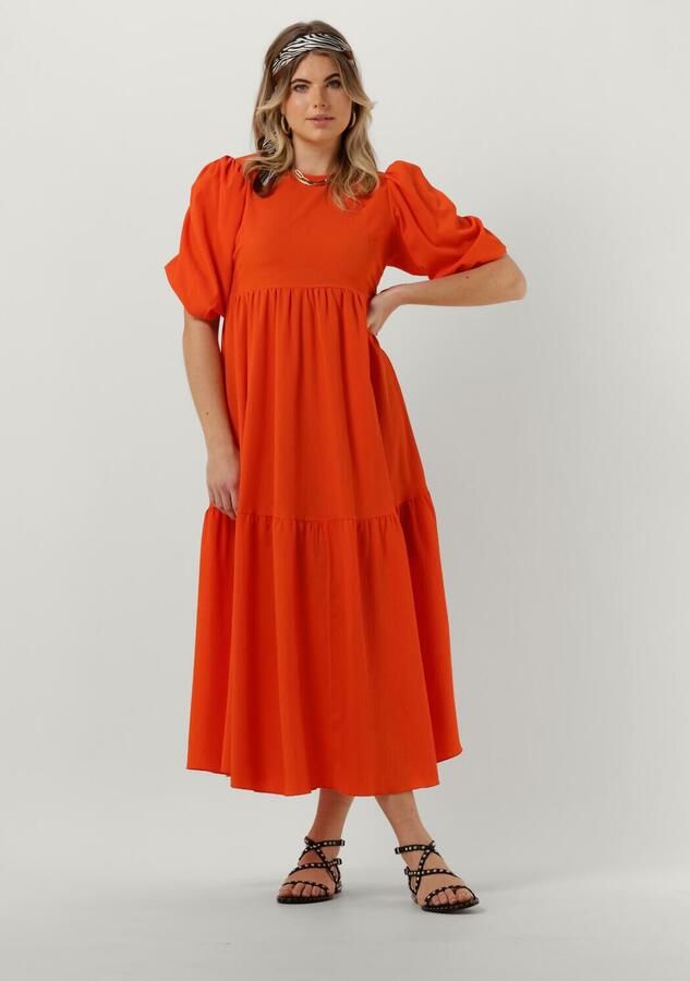 NOTES DU NORD Dames Jurken Carrie Dress Koraal - Foto 4