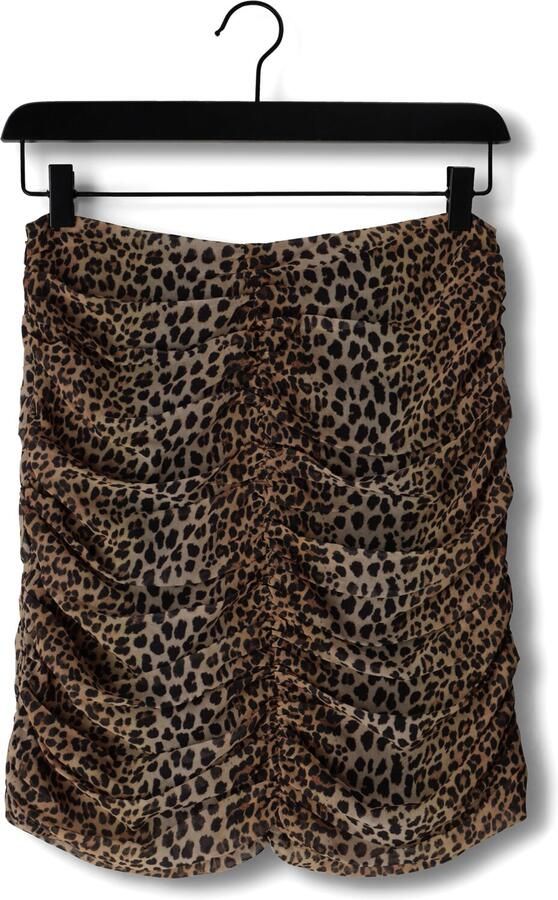 NOTES DU NORD Dames Rokken Fabiola Recyled Skirt Bruin - Foto 2